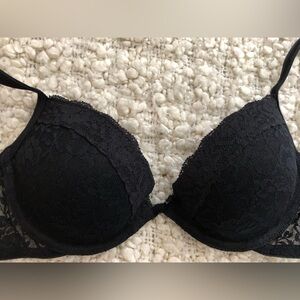 La Senza black push up bra 32 A